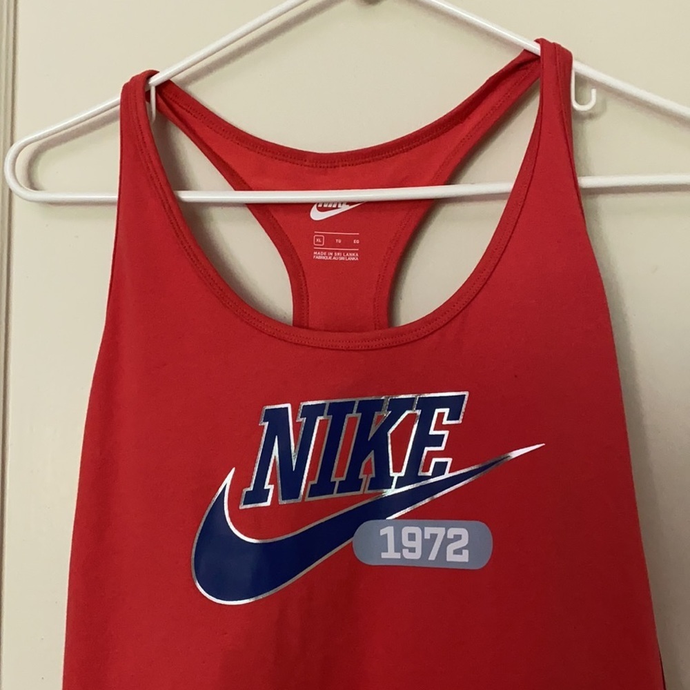 NWT Nike red tank top
size: XL - Picture 2 of 9